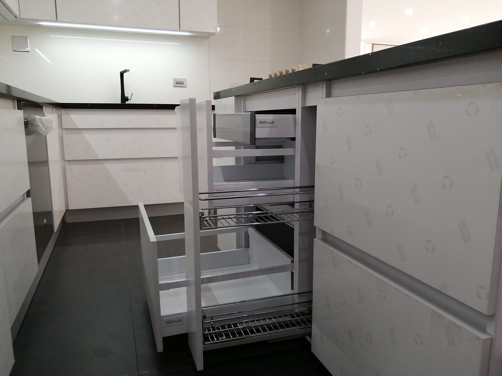 Cocina integral terminada e instalada
